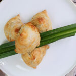 香辣千島醬大蝦多士拼牛肉咖哩角