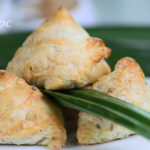 香辣千島醬大蝦多士拼牛肉咖哩角