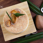 烘椰子菠蘿慕絲蛋糕