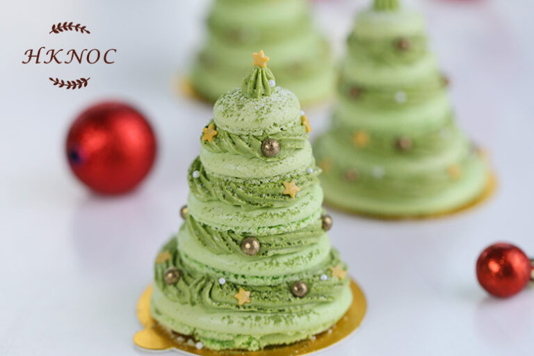 抹茶馬卡龍聖誕樹