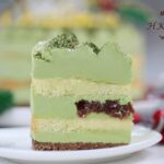 抹茶紅豆脆脆水晶球聖誕蛋糕