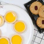 港式酥皮蛋撻配合桃酥