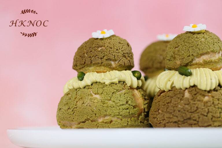 法式開心果修女泡芙