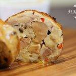 野菌蘑菇鴨肝釀雞卷