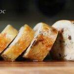 野菌蘑菇鴨肝釀雞卷1