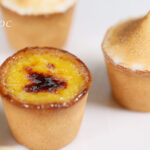 德式熱情果撻配火焰雪山熱情果撻