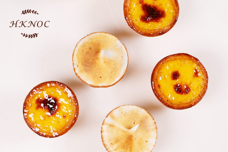 德式熱情果撻配火焰雪山熱情果撻