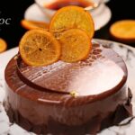 香橙果醬朱古力鏡面蛋糕