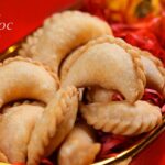 芋頭糕配油角仔