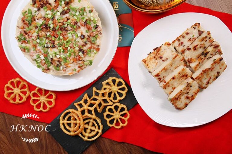 家鄉蘿蔔糕及炸糖環