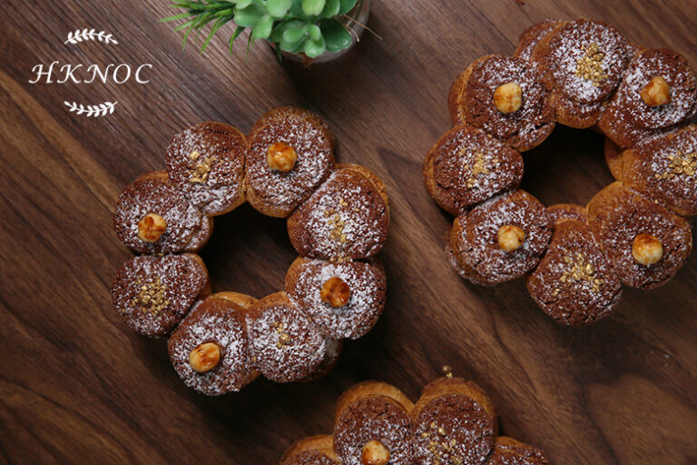 榛子海鹽焦糖布列斯特泡芙