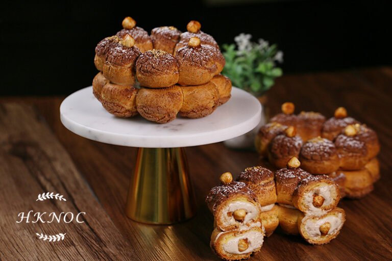 榛子海鹽焦糖布列斯特泡芙