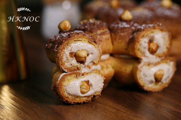 榛子海鹽焦糖布列斯特泡芙