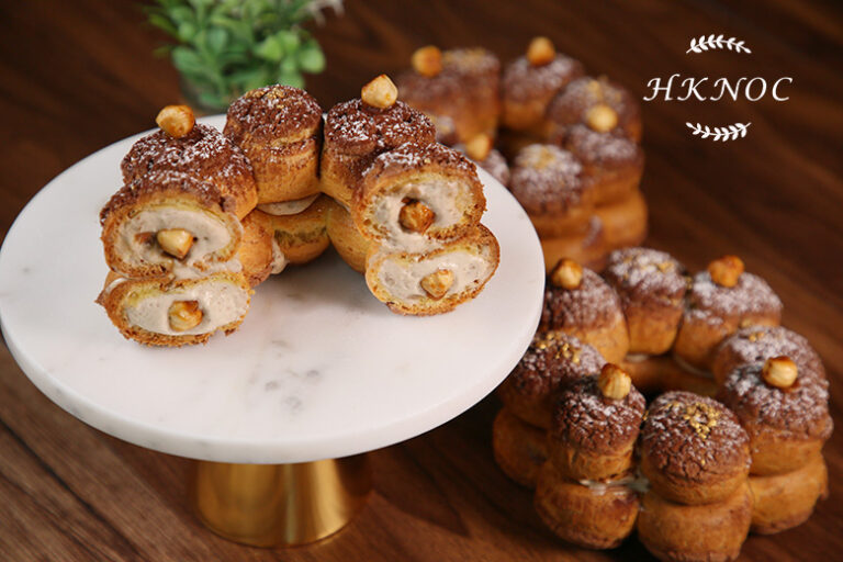 榛子海鹽焦糖布列斯特泡芙