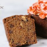 甘筍磅蛋糕配忌廉芝士餡&香蕉山合桃磅蛋糕配焦糖醬