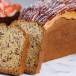 甘筍磅蛋糕配忌廉芝士餡&香蕉山合桃磅蛋糕配焦糖醬