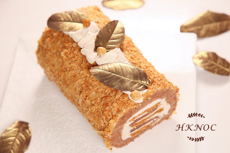 榛子朱古力酥皮蛋卷