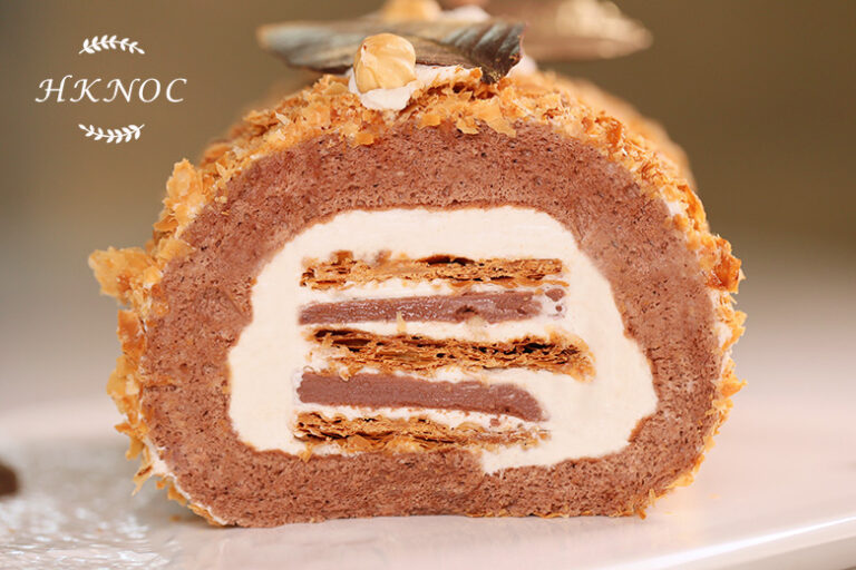 榛子朱古力酥皮蛋卷