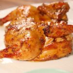 酒香桂花烤雞配蛋白魚鬆炒飯