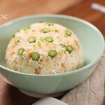 酒香桂花烤雞配蛋白魚鬆炒飯