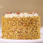 三重開心果戚風蛋糕配開心果瓦片