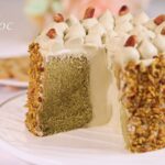 三重開心果戚風蛋糕配開心果瓦片