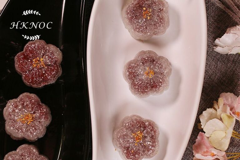 水晶桂花豆沙月餅