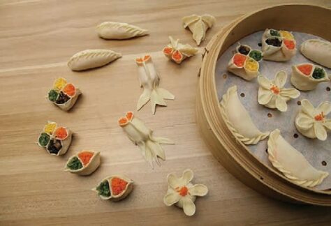 中國花式手工蒸餃