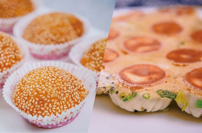 灌湯生煎包（實習）+麻香南瓜餅（示範）