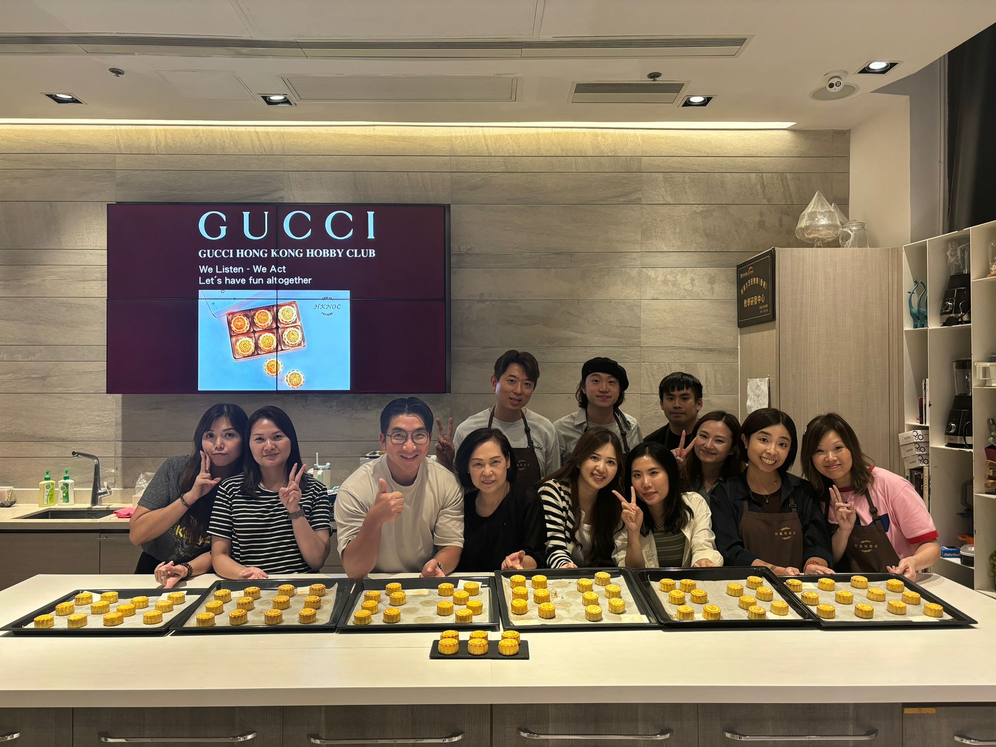 小型團體在 HKNOC 完成中秋月餅工作坊並展示作品